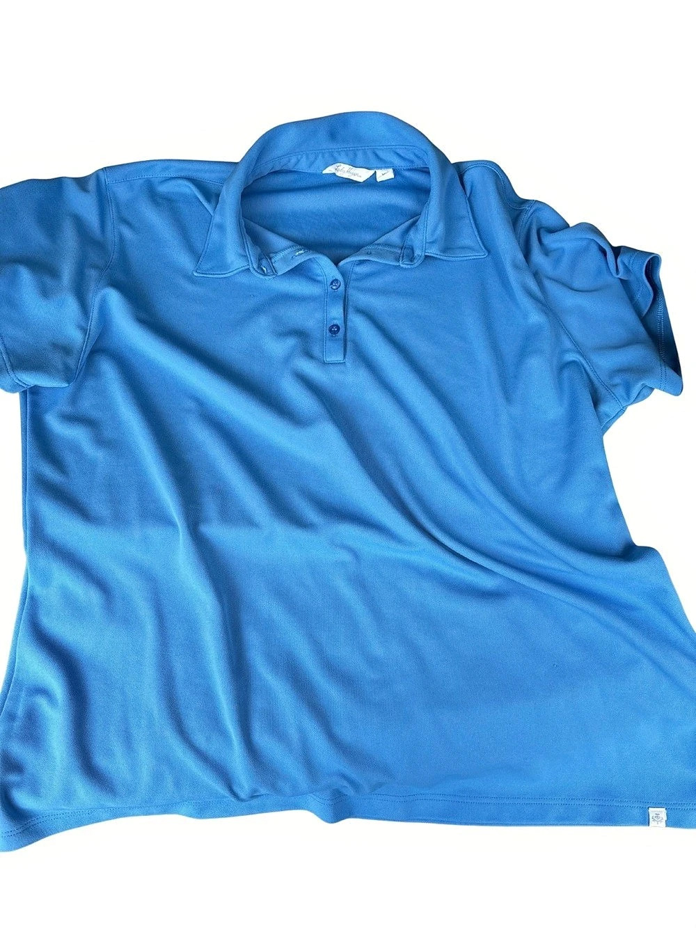 Lady Hagan XL Blue Polo Shirt
